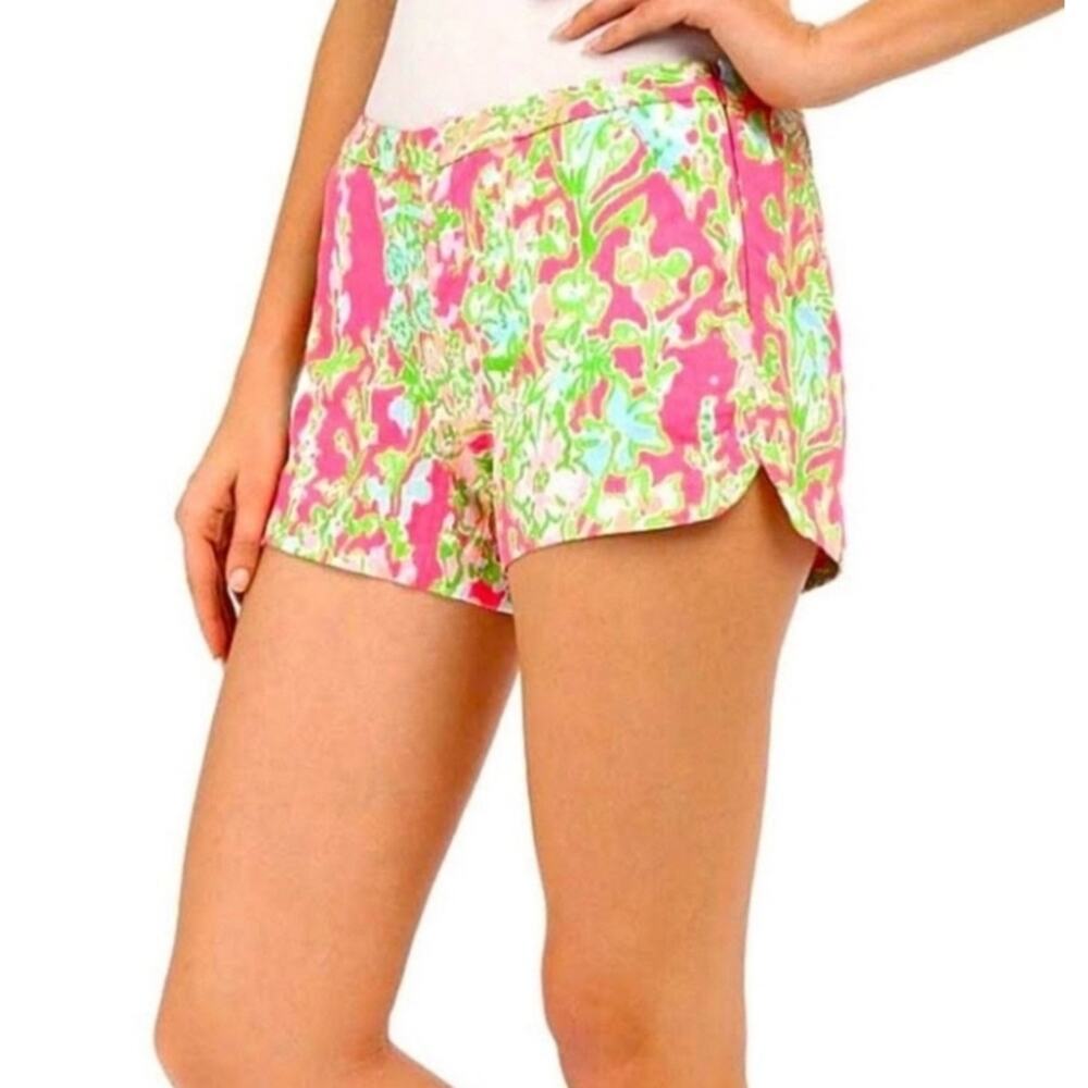 Lilly Pulitzer Adie Flamingo Pink Southern Charm Shorts 4